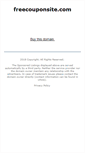 Mobile Screenshot of freecouponsite.com